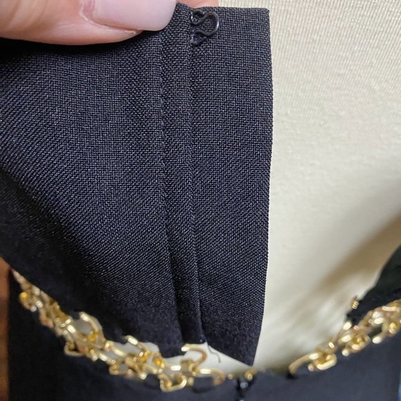 NWOT Carey Chain Waist Gothic Mini Dress - Picture 5 of 8